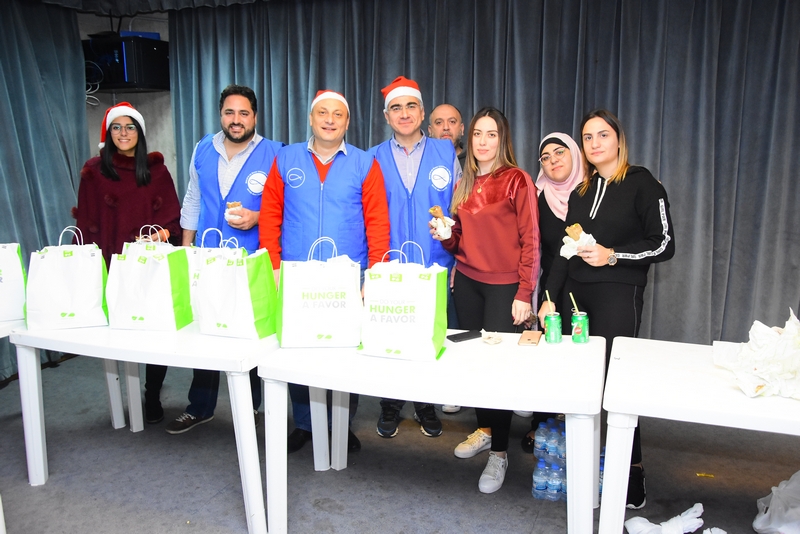 Saint Vincent de paul celebrating Christmas at Jesus & Mary school
